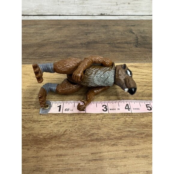 Vintage 1988 Playmates TMNT Splinter Action Figure Teenage Mutant Ninja Turtles - Picture 3 of 7